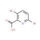 3,6-Dibromopicolinic acid (CAS 1133116-49-0) - chemical structure image