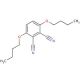3,6-Dibutoxy-1,2-benzenedicarbonitrile (CAS 75942-37-9) - chemical structure image