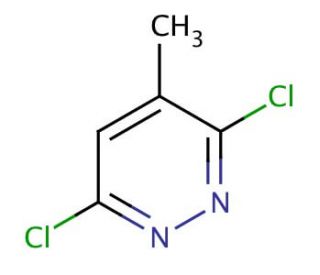 3,6-Dichloro-4-methylpyridazine (CAS 19064-64-3) - chemical structure image
