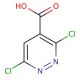 3,6-Dichloropyridazine-4-carboxylic acid (CAS 51149-08-7) - chemical structure image