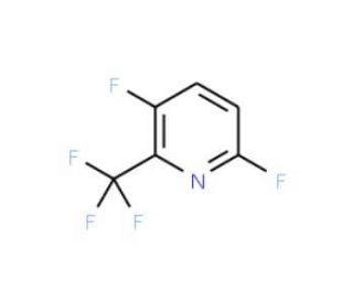 3,6-Difluoro-2-(trifluoromethyl)pyridine - chemical structure image