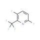 3,6-Difluoro-2-(trifluoromethyl)pyridine - chemical structure image