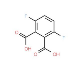 3,6-Difluorophthalic acid (CAS 651-97-8) - chemical structure image
