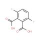 3,6-Difluorophthalic acid (CAS 651-97-8) - chemical structure image