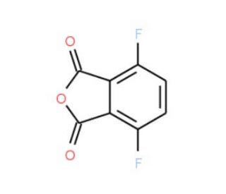 3,6-Difluorophthalic anhydride (CAS 652-40-4) - chemical structure image