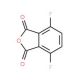 3,6-Difluorophthalic anhydride (CAS 652-40-4) - chemical structure image