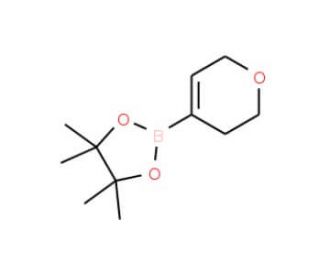 3,6-Dihydro-2H-pyran-4-boronic acid pinacol ester (CAS 287944-16-5) - chemical structure image