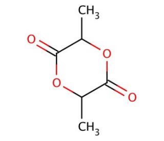 3,6-Dimethyl-1,4-dioxane-2,5-dione (CAS 95-96-5) - chemical structure image
