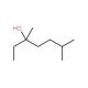 3,6-Dimethyl-3-heptanol (CAS 1573-28-0) - chemical structure image