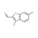 3,6-Dimethyl-benzofuran-2-carbaldehyde - chemical structure image