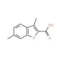 3,6-Dimethyl-benzofuran-2-carboxylic acid (CAS 16820-37-4) - chemical structure image