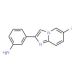 3-(6-Iodo-imidazo[1,2-a]pyridin-2-yl)phenylamine (CAS 866018-05-5) - chemical structure image
