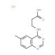 3-(6-Methyl-quinazolin-4-ylamino)-propionic acid hydrochloride - chemical structure image