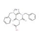 (3,7-dibenzyl-2,6-dioxo-2,3,6,7-tetrahydro-1H-purin-1-yl)acetic acid - chemical structure image