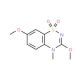 3,7-Dimethoxy-4-methyl-4H-1,2,4-benzothiadiazin-1,1-dioxide - chemical structure image