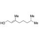 3,7-Dimethyl-2-octen-1-ol (CAS 40607-48-5) - chemical structure image