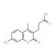 3-(7-Hydroxy-4-methyl-2-oxo-2H-chromen-3-yl)-propionic acid - chemical structure image