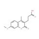 3-(7-methoxy-4-methyl-2-oxo-2H-chromen-3-yl)propanoic acid - chemical structure image