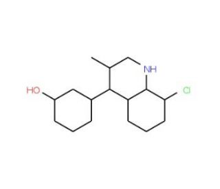 3-(8-chloro-3-methyl-4-quinolyl)phenol (CAS 854774-17-7) - chemical structure image