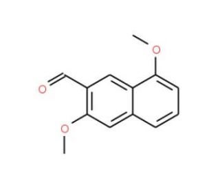 3,8-Dimethoxy-2-naphthaldehyde (CAS 374538-05-3) - chemical structure image