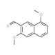 3,8-Dimethoxy-2-naphthaldehyde (CAS 374538-05-3) - chemical structure image