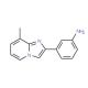 3-(8-Methyl-imidazo[1,2-a]pyridin-2-yl)-phenylamine - chemical structure image