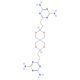 3,9-Bis[2-(3,5-diamino-2,4,6-triazaphenyl)ethyl]-2,4,8,10-tetraoxaspiro[5.5]undecane (CAS 22535-90-6) - chemical structure im