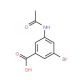 3-Acetamido-5-bromobenzoic acid (CAS 78238-11-6) - chemical structure image