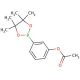 3-Acetoxyphenylboronic acid pinacol ester (CAS 480424-69-9) - chemical structure image