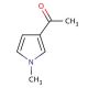 3-Acetyl-1-methylpyrrole (CAS 932-62-7) - chemical structure image