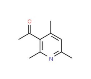 3-Acetyl-2,4,6-trimethylpyridine (CAS 56704-25-7) - chemical structure image