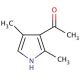 3-Acetyl-2,4-dimethylpyrrole (CAS 2386-25-6) - chemical structure image