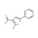 3-Acetyl-2-methyl-5-phenylthiophene (CAS 40932-63-6) - chemical structure image