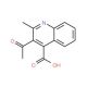 3-Acetyl-2-methylquinoline-4-carboxylic acid - chemical structure image