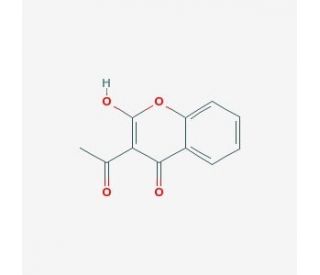 3-acetyl-4-hydroxy-2H-chromen-2-one (CAS 2555-37-5) - chemical structure image