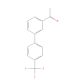 3-Acetyl-4′-(trifluoromethyl)biphenyl (CAS 638214-18-3) - chemical structure image