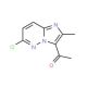 3-Acetyl-6-chloro-2-methylimidazo[1,2-b]pyridazine - chemical structure image