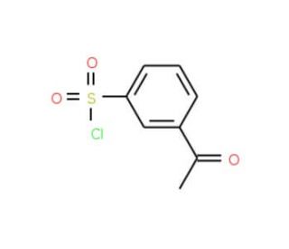 3-Acetyl-benzenesulfonyl chloride (CAS 73035-16-2) - chemical structure image