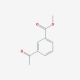 3-Acetyl-benzoic acid methyl ester (CAS 21860-07-1) - chemical structure image