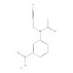 3-[acetyl(prop-2-ynyl)amino]benzoic acid - chemical structure image