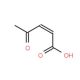3-Acetylacrylic acid (CAS 4743-82-2) - chemical structure image