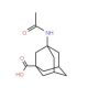 3-Acetylamino-adamantane-1-carboxylic acid (CAS 6240-00-2) - chemical structure image