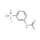 3-Acetylamino-benzenesulfonyl chloride (CAS 23905-46-6) - chemical structure image