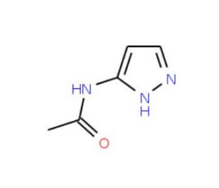 3-Acetylaminopyrazole (CAS 3553-12-6) - chemical structure image