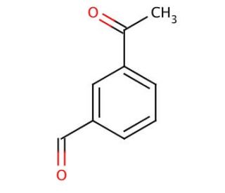 3-Acetylbenzaldehyde (CAS 41908-11-6) - chemical structure image