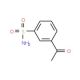 3-acetylbenzenesulfonamide - chemical structure image