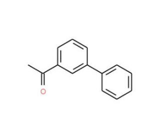 3-Acetylbiphenyl (CAS 3112-01-4) - chemical structure image