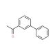 3-Acetylbiphenyl (CAS 3112-01-4) - chemical structure image