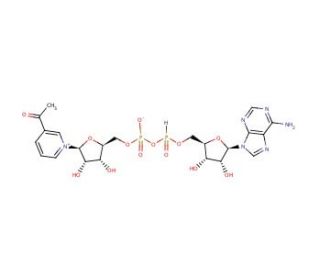 3-Acetylpyridine adenine dinucleotide (CAS 86-08-8) - chemical structure image