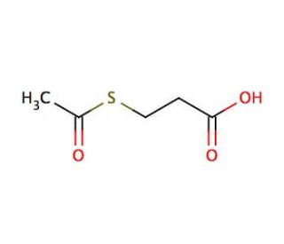 3-(Acetylthio)propionic Acid (CAS 41345-70-4) - chemical structure image